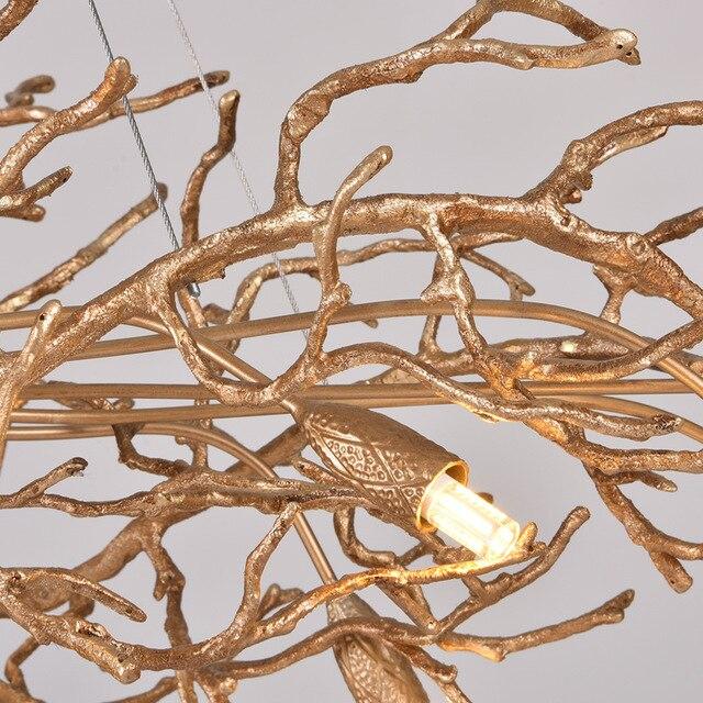 Doris Branch Crystal Chandelier Light-MEET LIGHTING