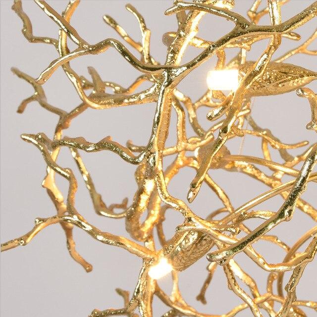 Doris Branch Crystal Chandelier Light-MEET LIGHTING