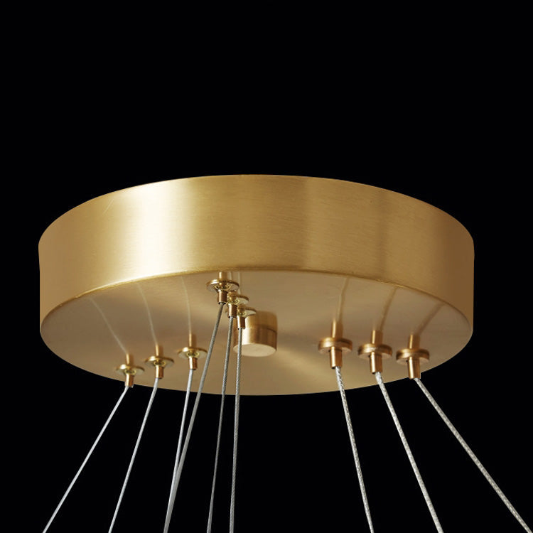 Doro Crystal Round Chandelier-MEET LIGHTING
