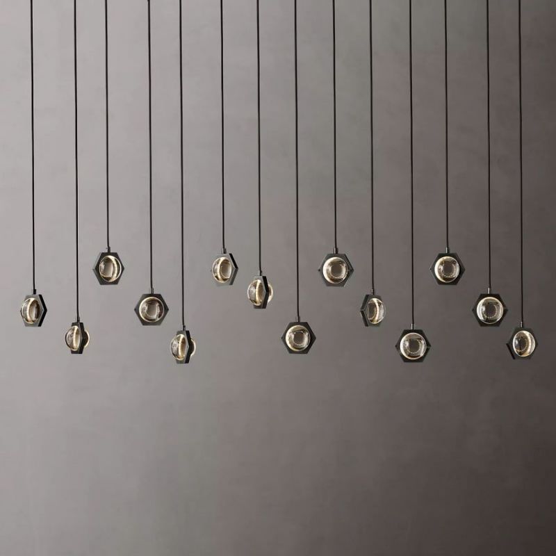 Ecbatant Linear Chandelier 72"-MEET LIGHTING