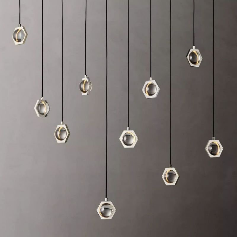 Ecbatant Linear Chandelier 72"-MEET LIGHTING