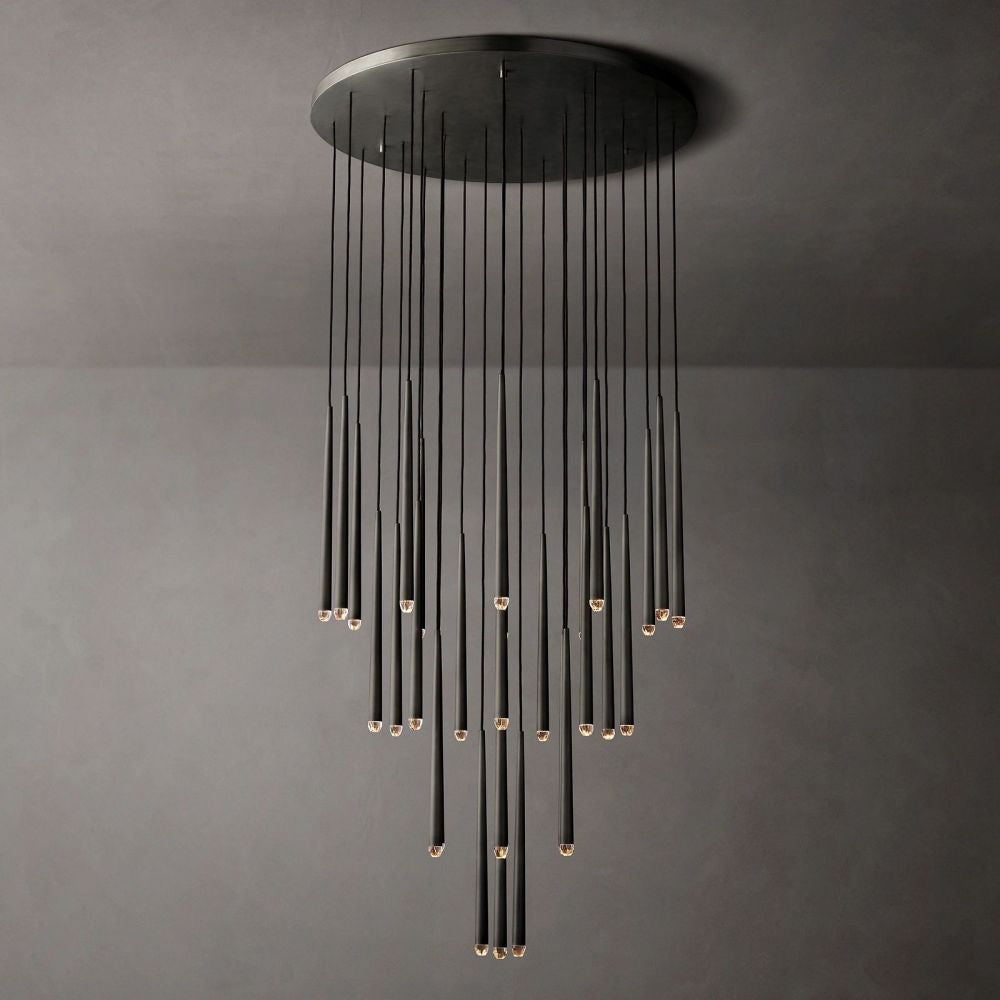 Eleanor Cluster Round Chandelier-MEET LIGHTING