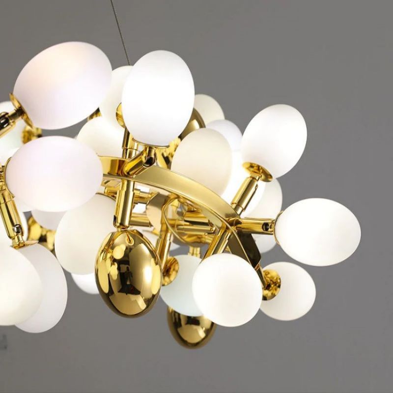 Fashion Grape Circle Branch Chandelier-MEET LIGHTING