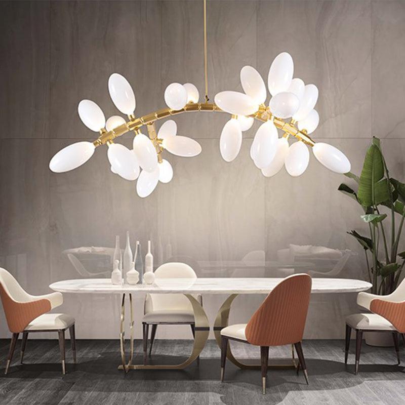 Fashion Grape Linear Chandelier 57" L-MEET LIGHTING