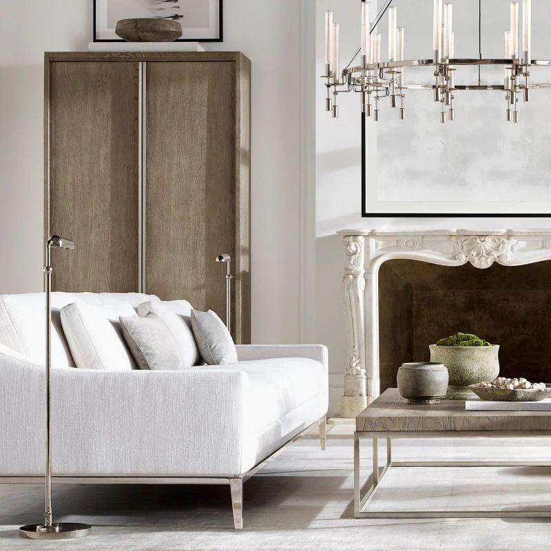 Fonta Round Chandelier 46"-MEET LIGHTING