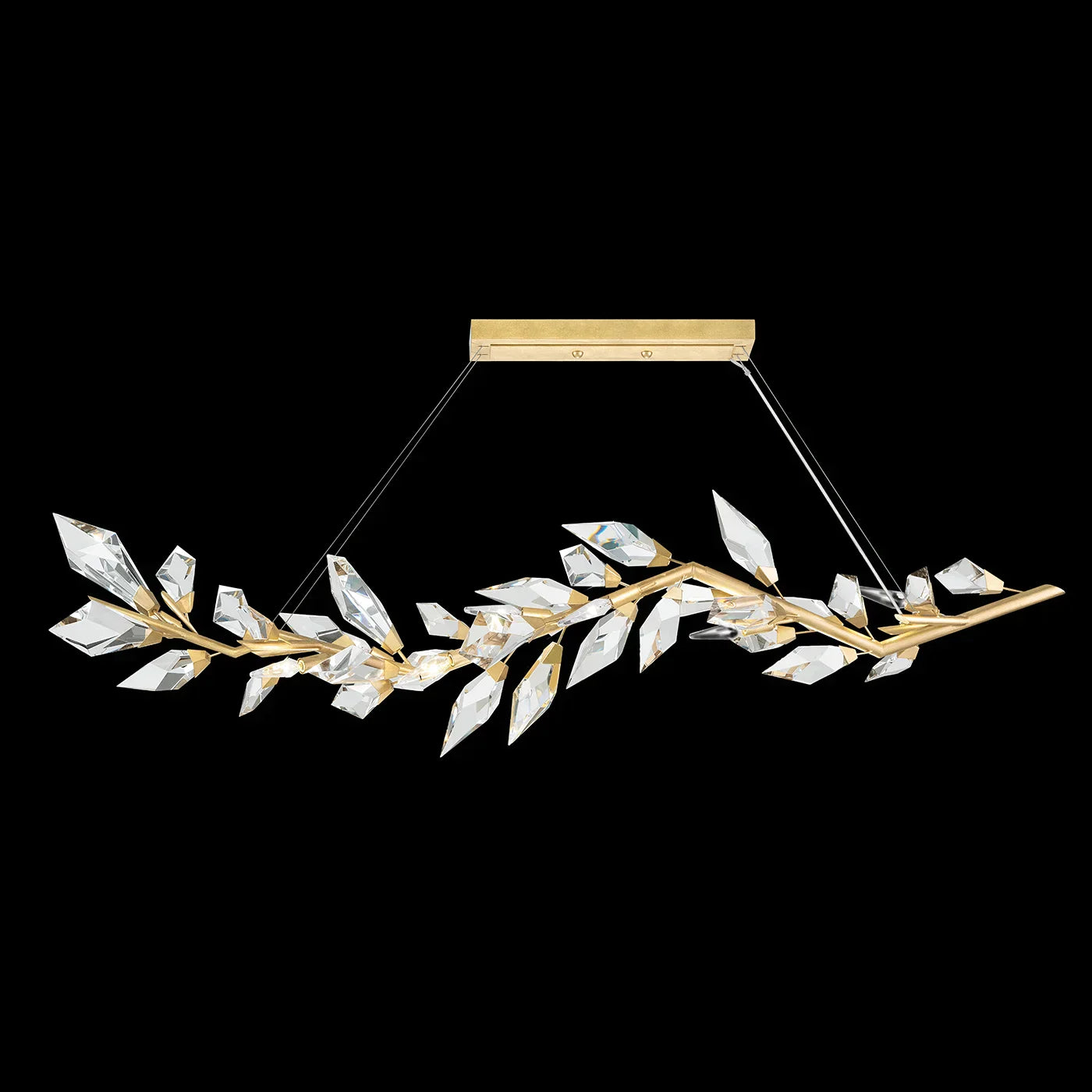 Addison 72" Linear Crystal chandelier