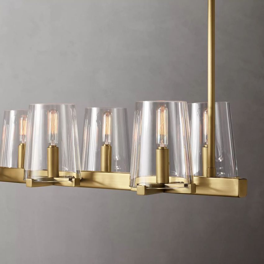 Kuseau Linear Chandelier-MEET LIGHTING
