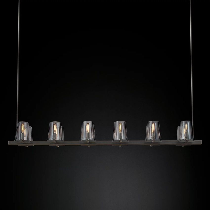 Kuseau Linear Chandelier-MEET LIGHTING