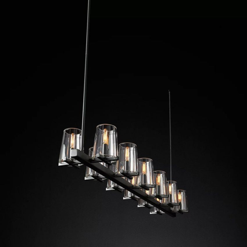 Kuseau Linear Chandelier-MEET LIGHTING