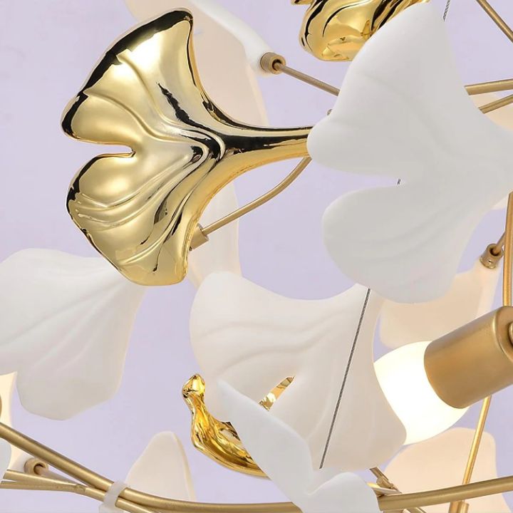 Gingko Luxury Chandelier Style D-MEET LIGHTING
