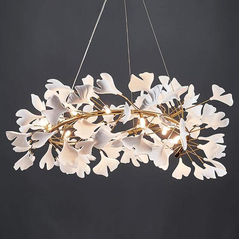 Ginkgo Round Chandelier Custom-MEET LIGHTING