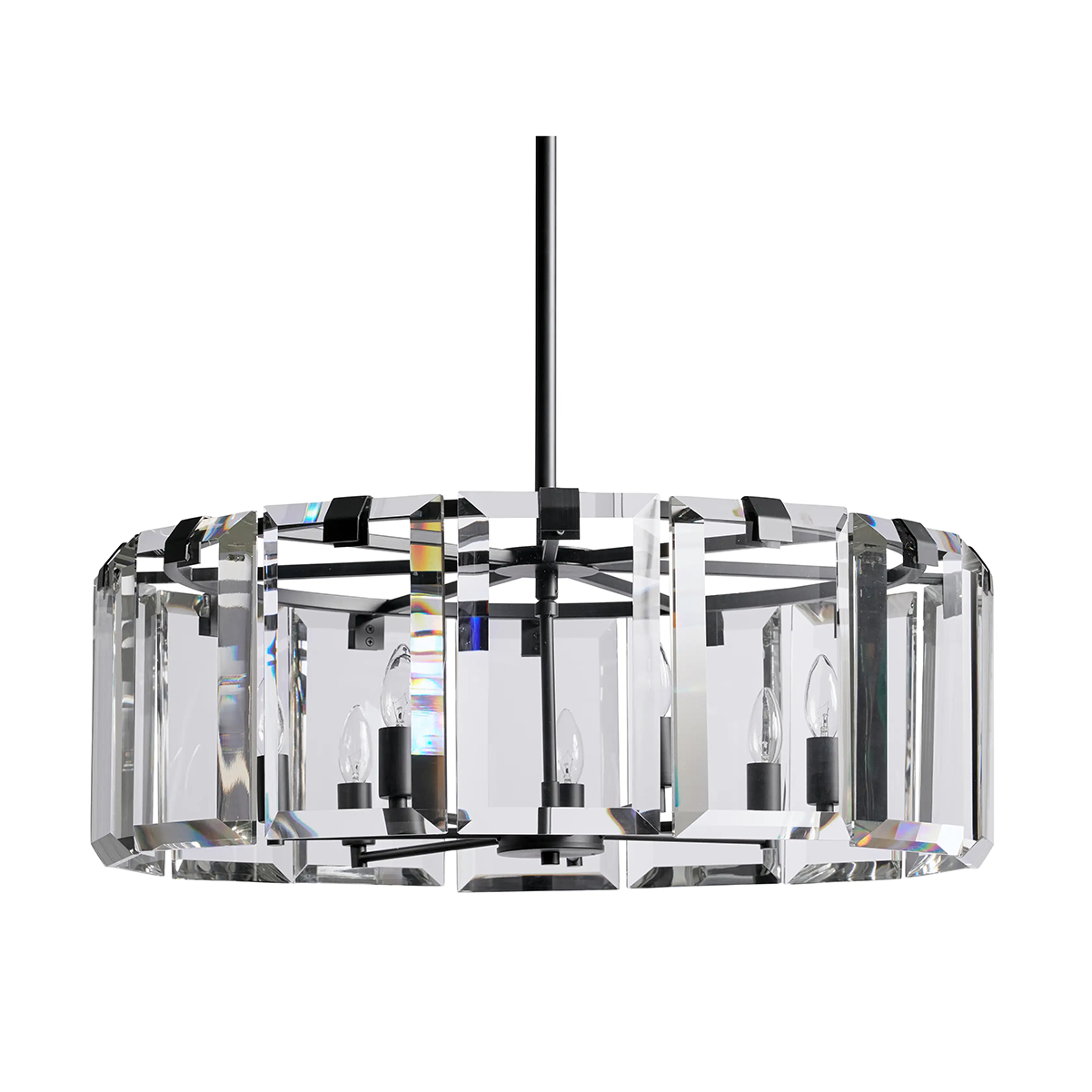 Modern Amaya Round Chandelier-Momo Lighting