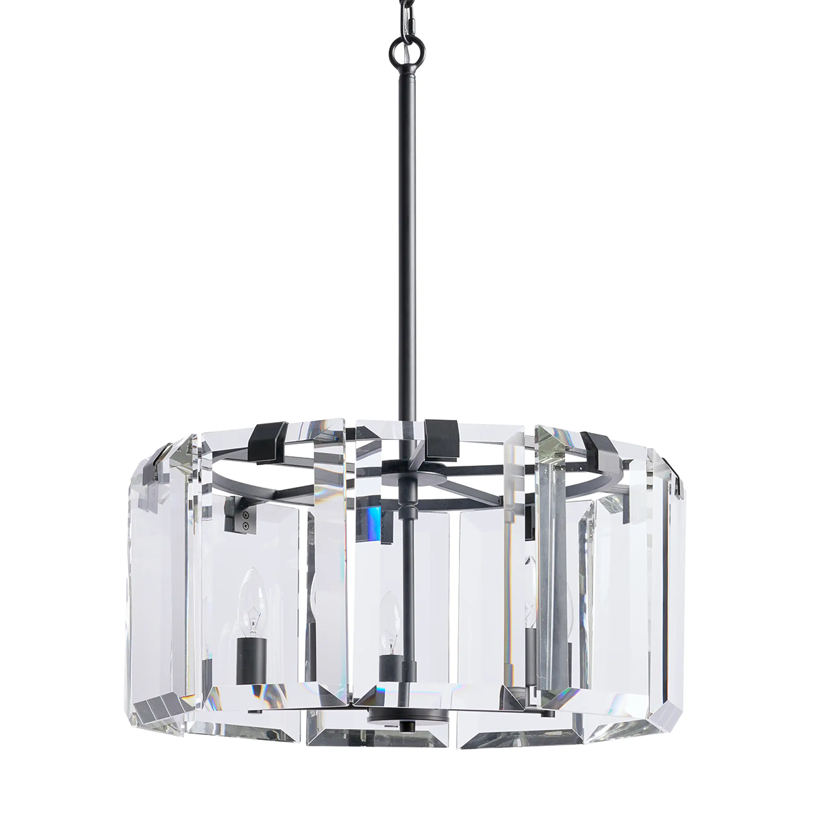 Modern Amaya Round Chandelier-Momo Lighting