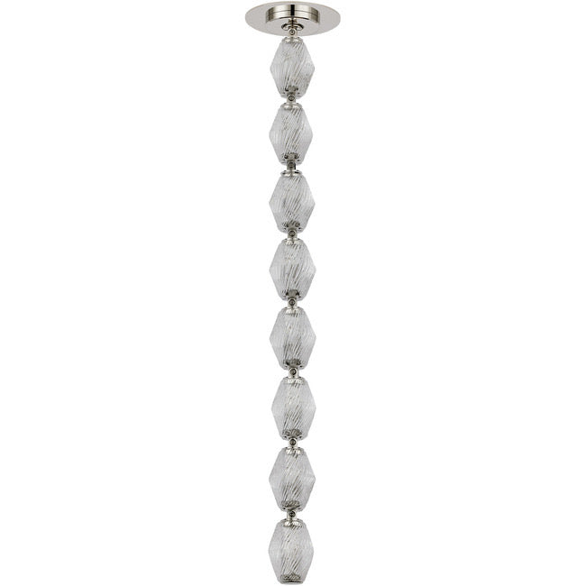 Modern Collier LED Pendant 12ft/10ft(customize)-Meet Lighting