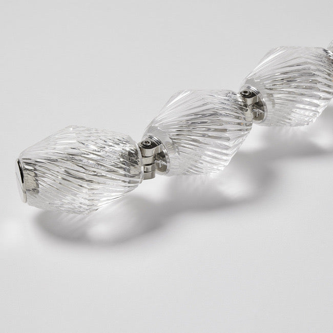 Modern Collier LED Pendant 12ft/10ft(customize)-Meet Lighting