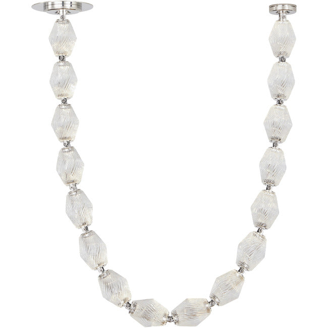 Modern Collier LED Pendant 12ft/10ft(customize)-Meet Lighting