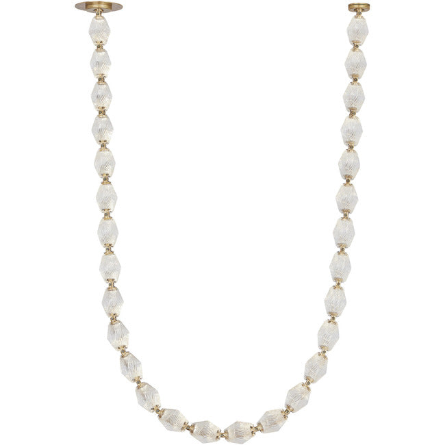 Modern Collier LED Pendant 12ft/10ft(customize)-Meet Lighting