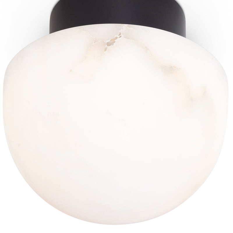 Parker Alabaster Flushmount-Meet Lighting