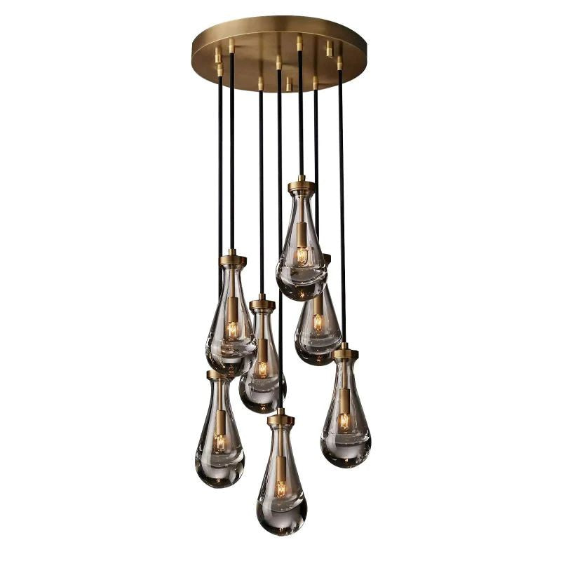 Rain Round Chandelier 18"