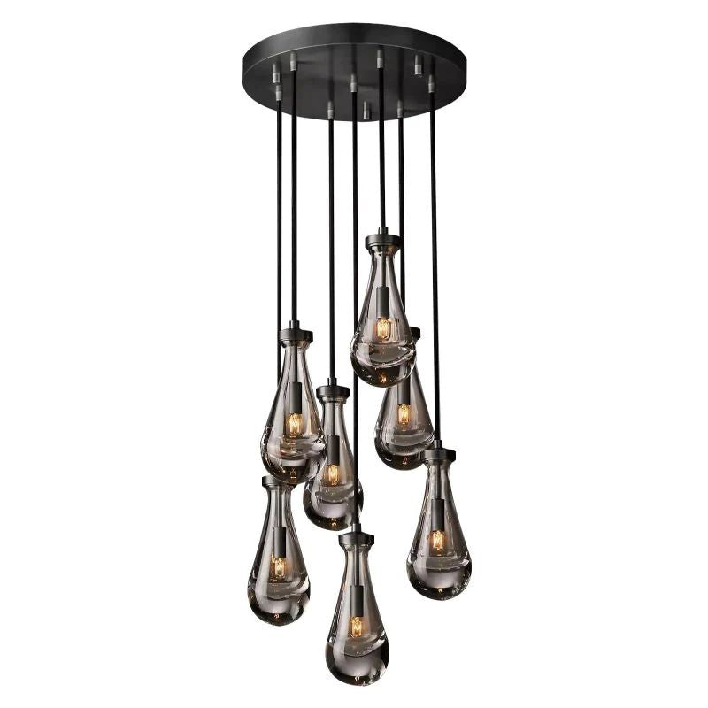 Rain Round Chandelier 18"