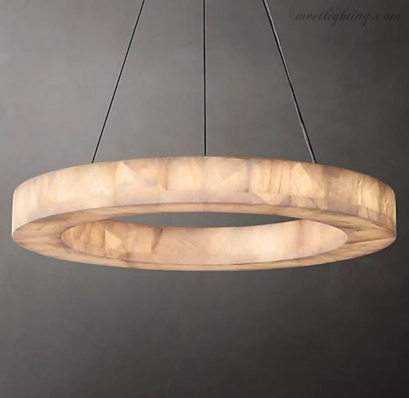 Rivage Round Chandelier 31"-MEET LIGHTING