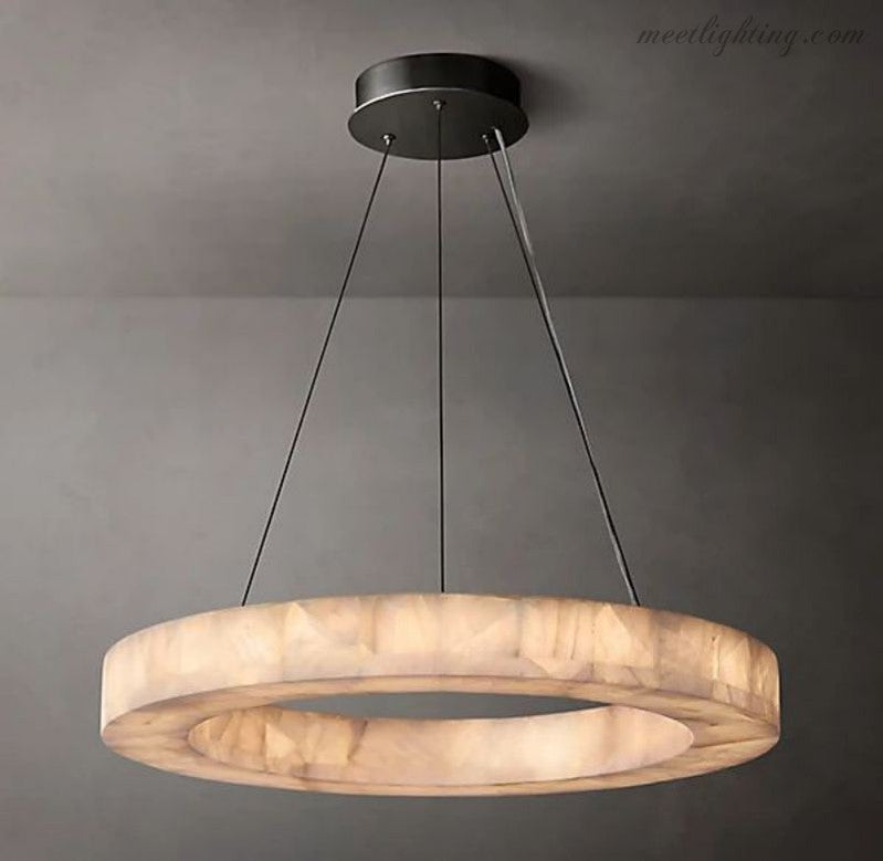 Rivage Round Chandelier 31"-MEET LIGHTING