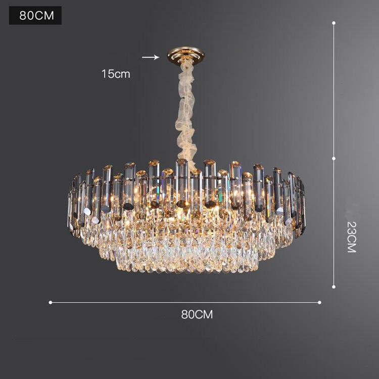 Rosalind Chandelier Light Luxury-MEET LIGHTING
