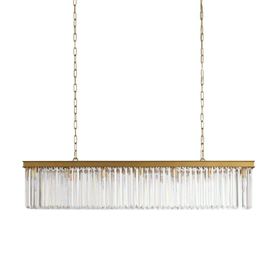 Ryan Rectangular Chandelier-MEET LIGHTING