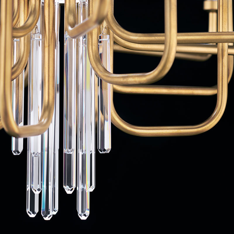 Meet Crystal Chandelier S5716 Calliope 42" LED Chandelier