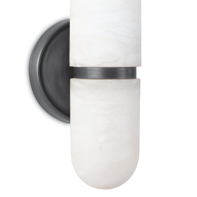Elijah Alabaster Small Sconce