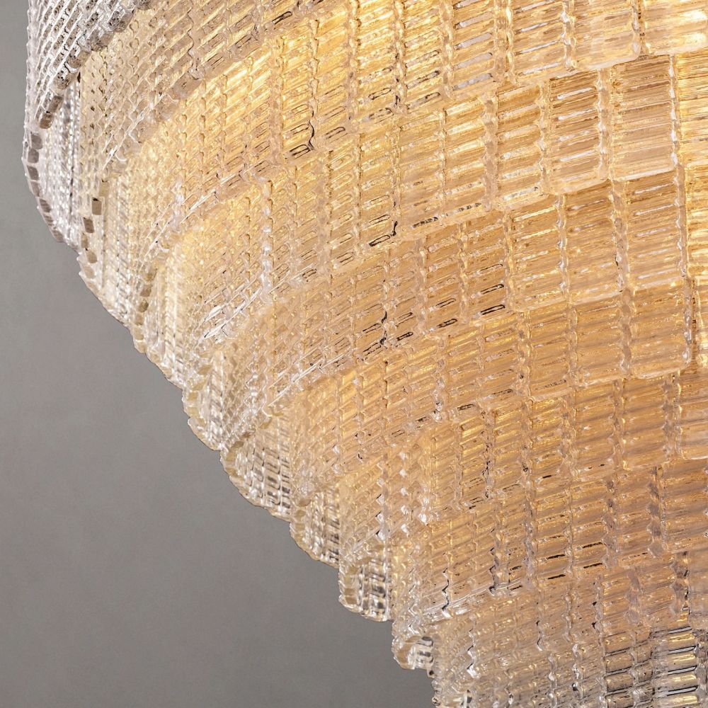 Samurai Round Chandelier-MEET LIGHTING