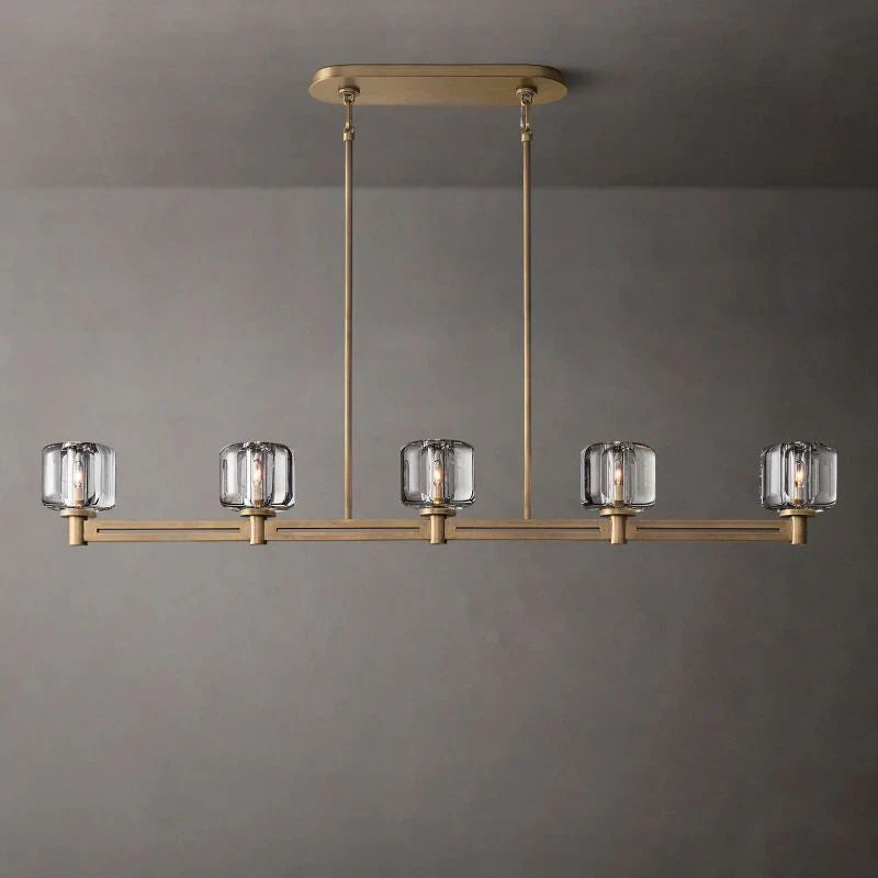 Demart Linear Chandelier-MEET LIGHTING