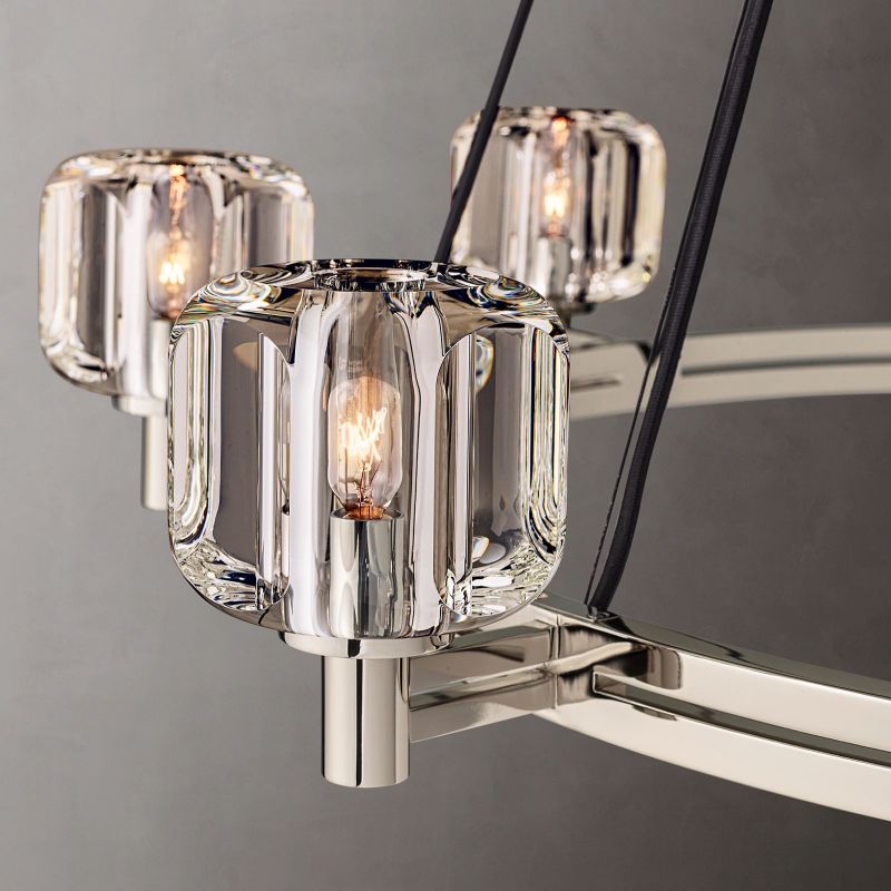 Demart Round Chandelier-MEET LIGHTING