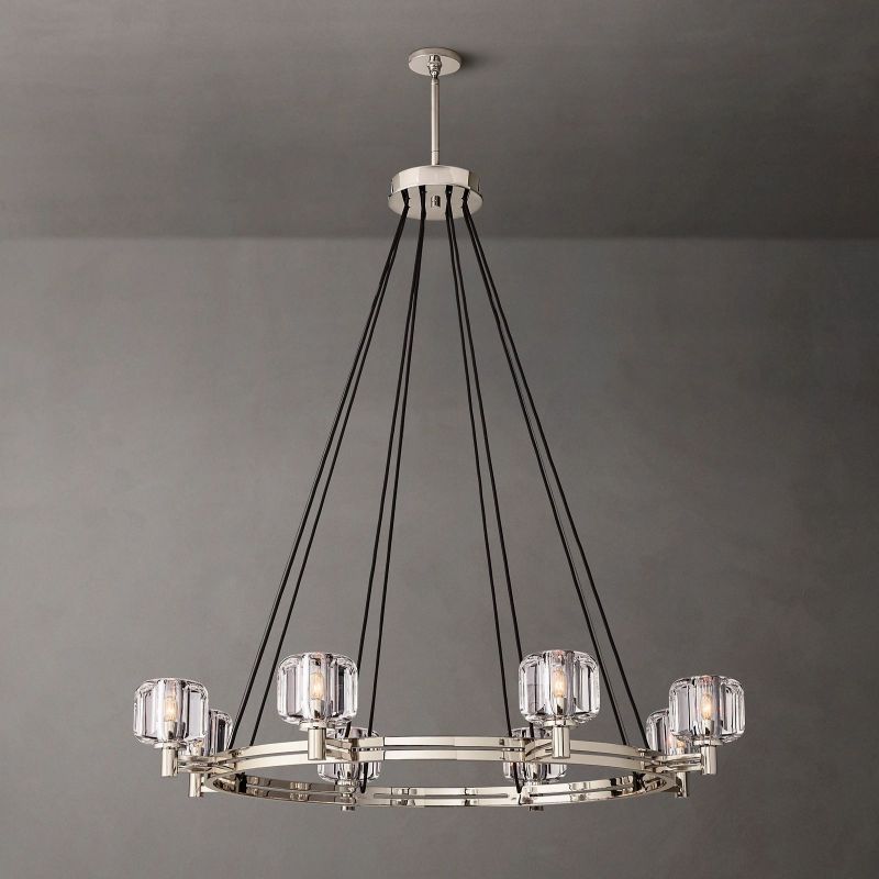 Demart Round Chandelier-MEET LIGHTING
