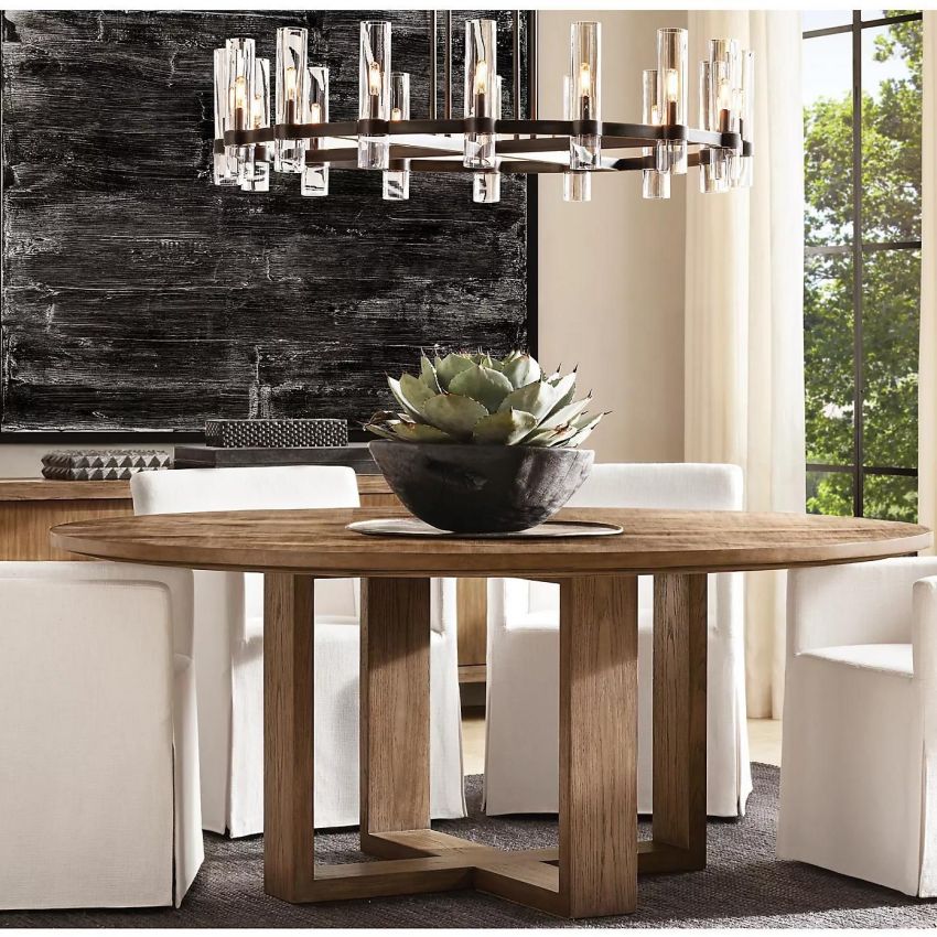 Ravelle Round Chandelier-MEET LIGHTING