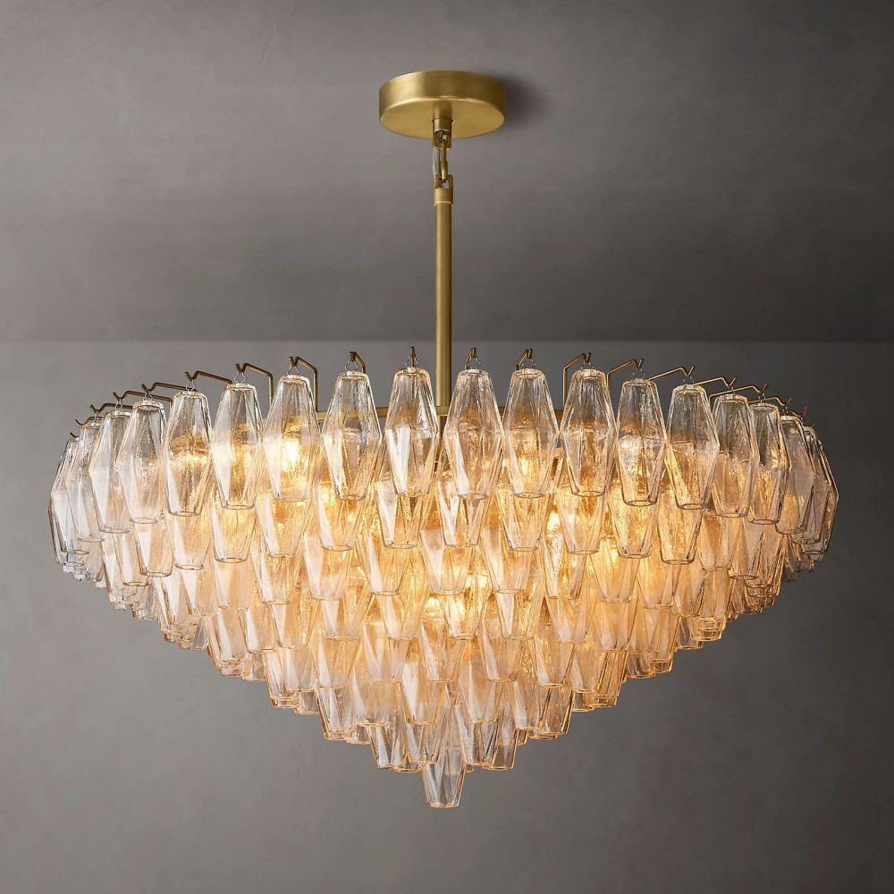 Chara Round Chandelier-MEET LIGHTING