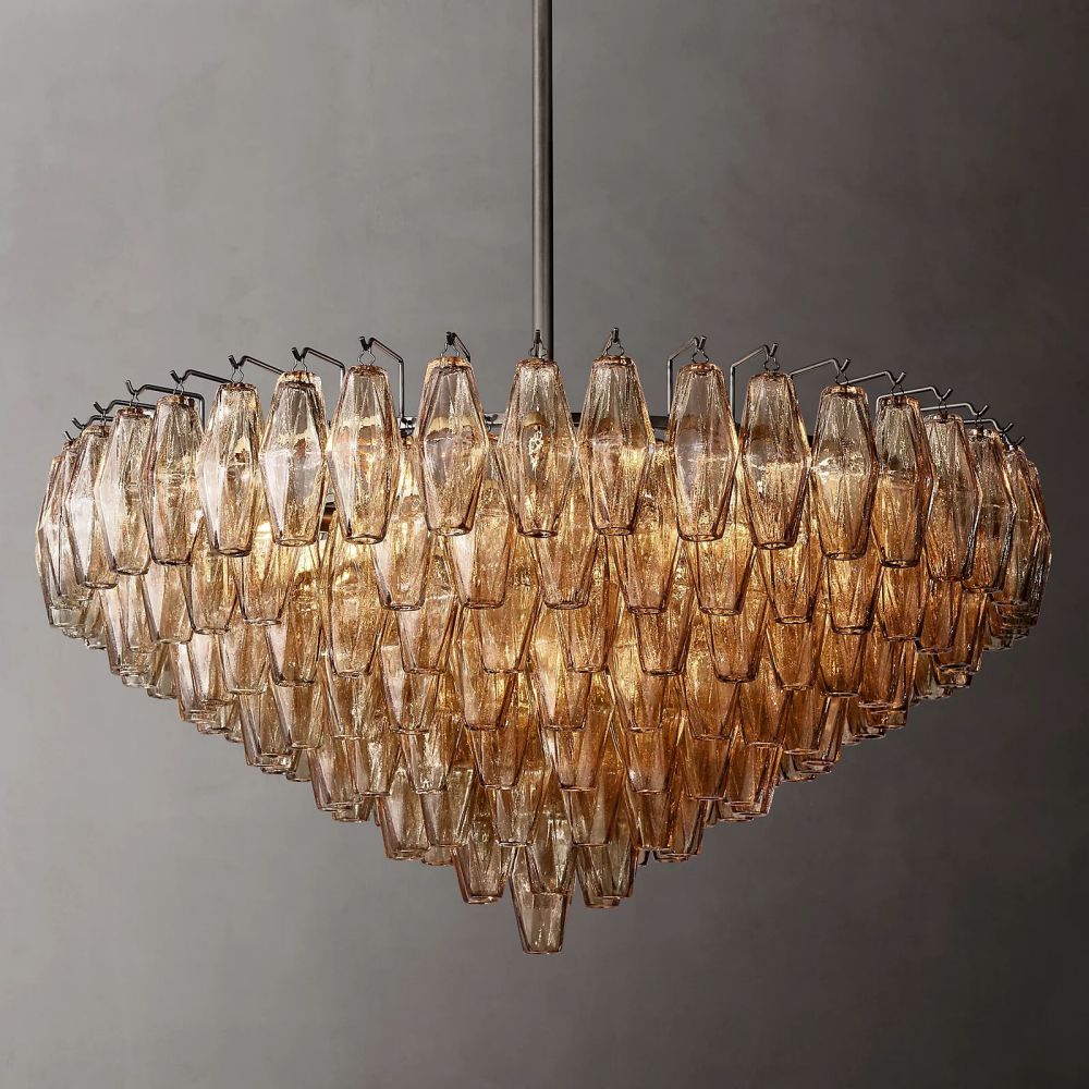 Chara Round Chandelier-MEET LIGHTING