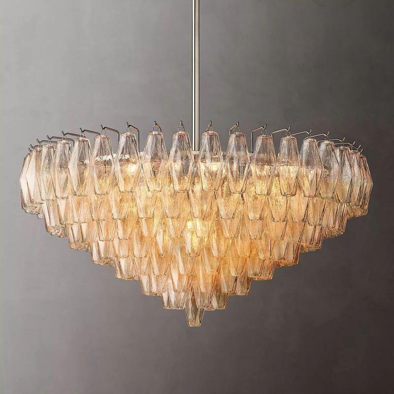 Chara Round Chandelier-MEET LIGHTING