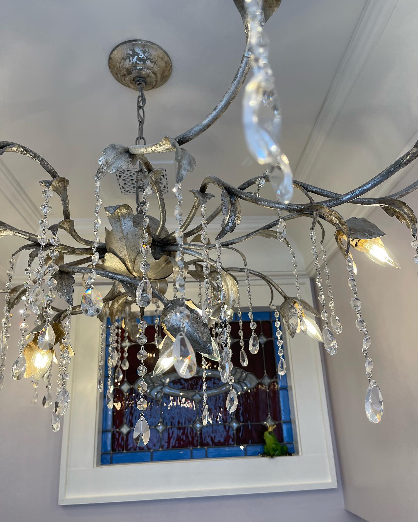 Viticcio Round Silver Chandelier-Momo Lighting