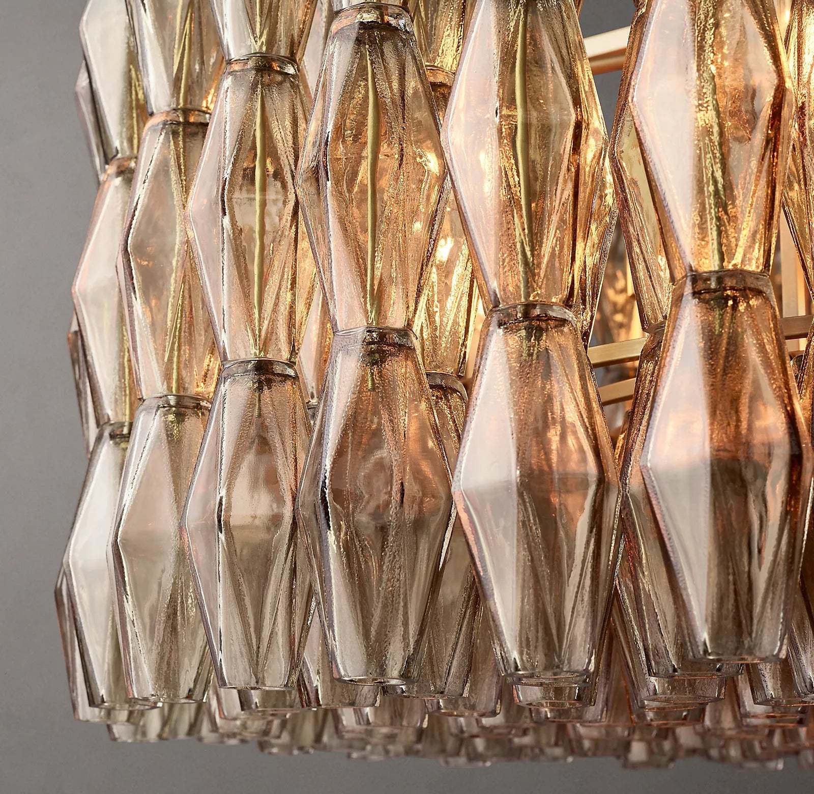 Chiaray Glass Round Chandelier 37"