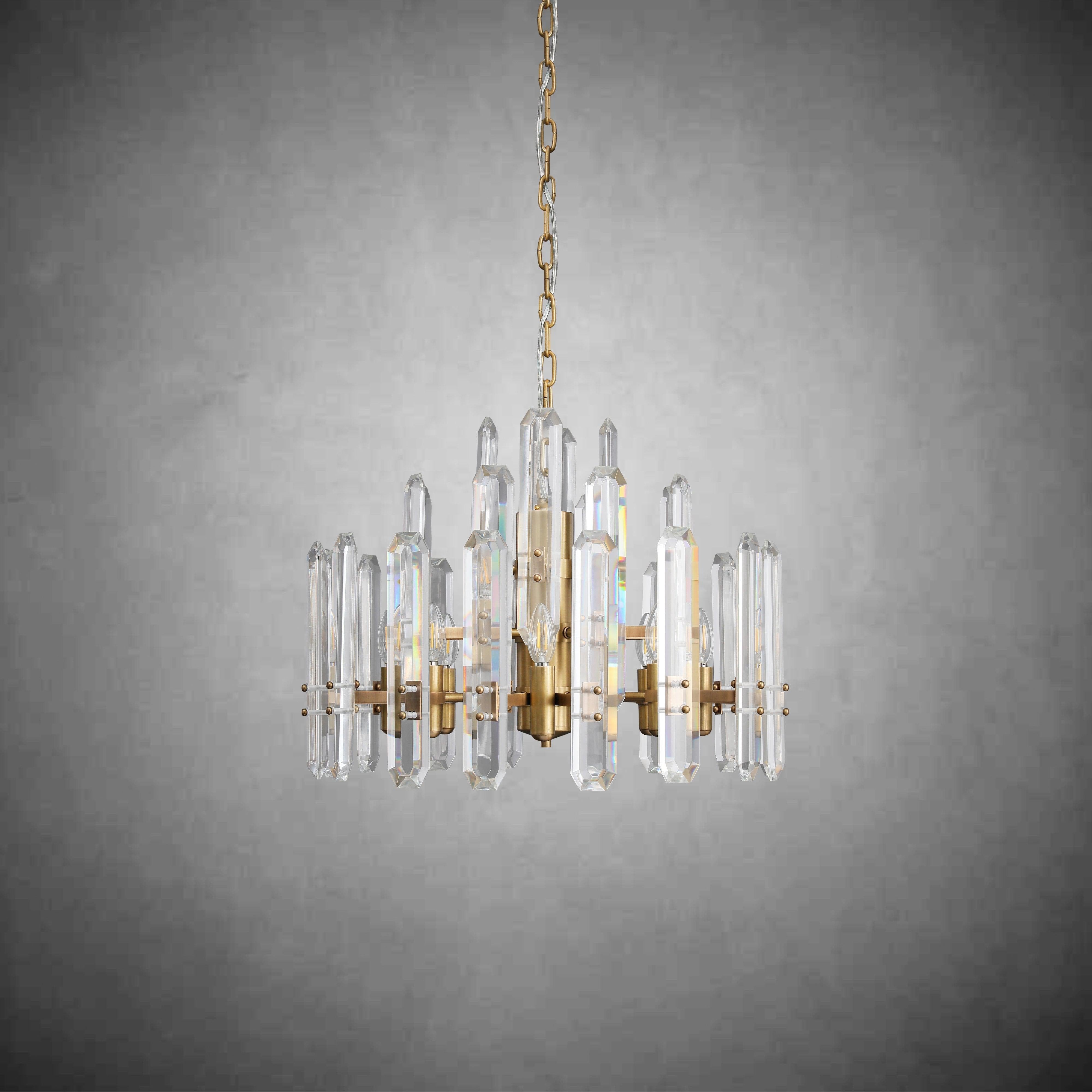 Boniton Crystal Round Chandelier 24"36''48''