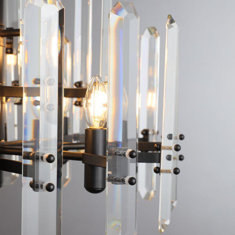 Boniton Crystal Round Chandelier 24"36''48''