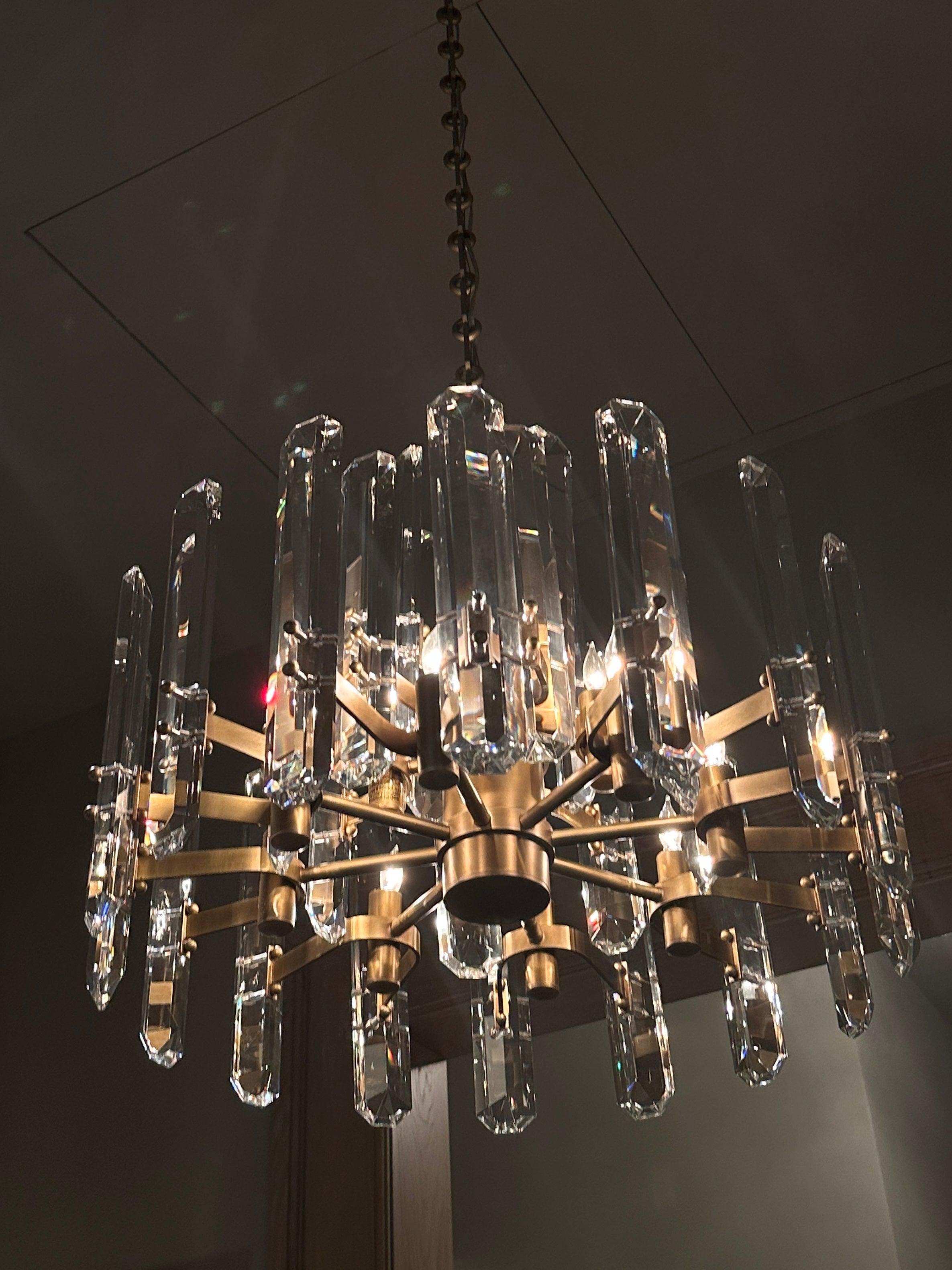 Boniton Crystal Round Chandelier 24"36''48''