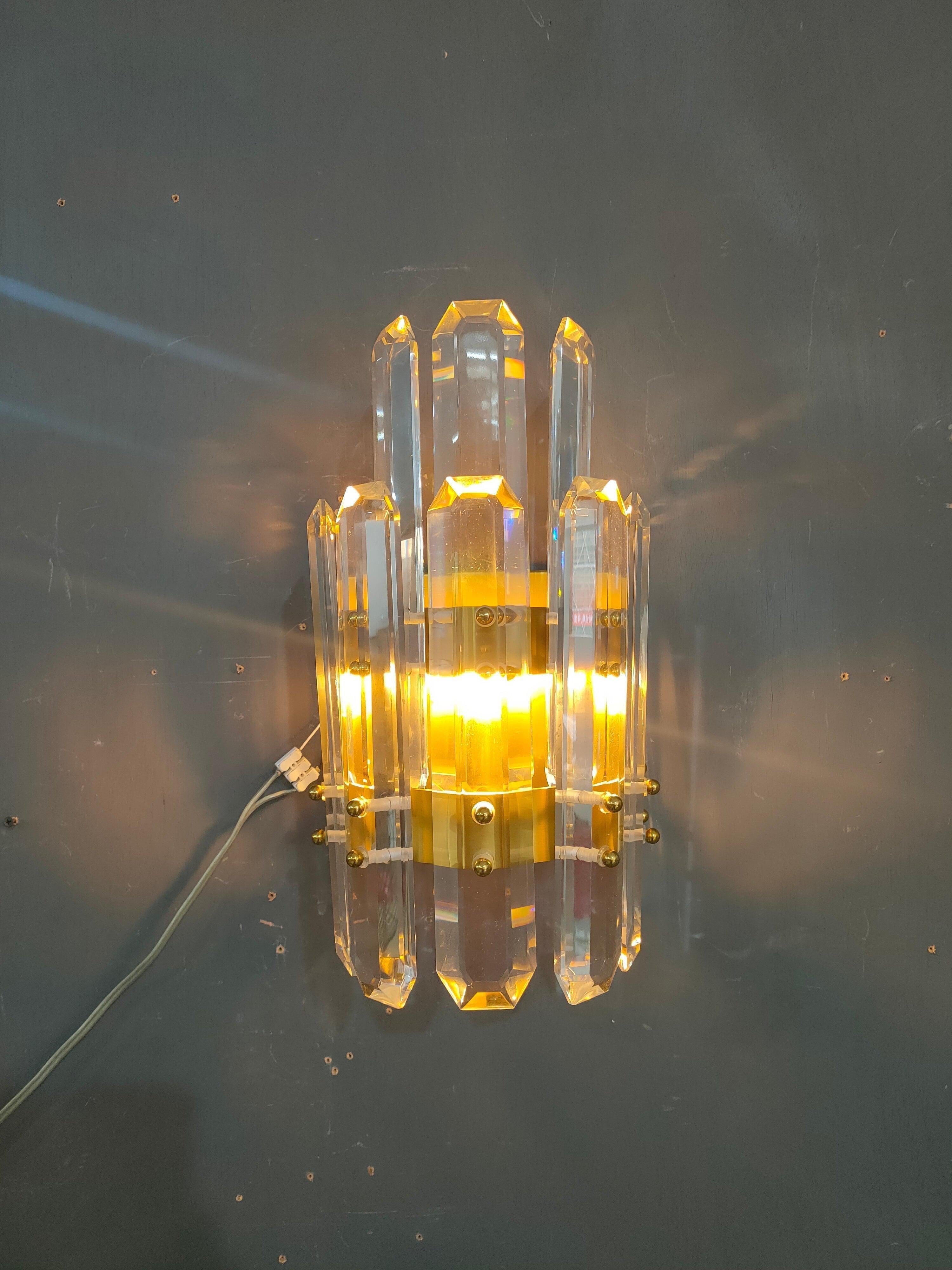 Boniton Crystal Wall Sconce