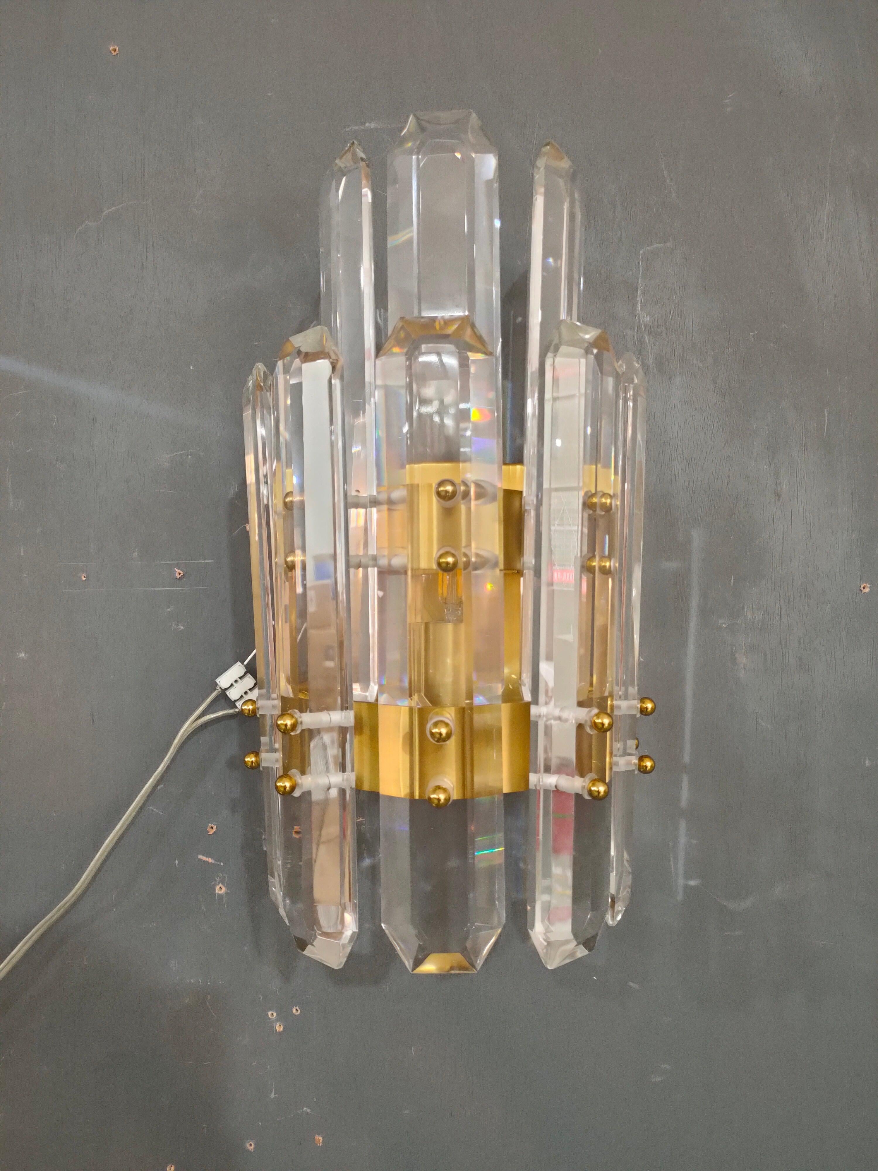Boniton Crystal Wall Sconce