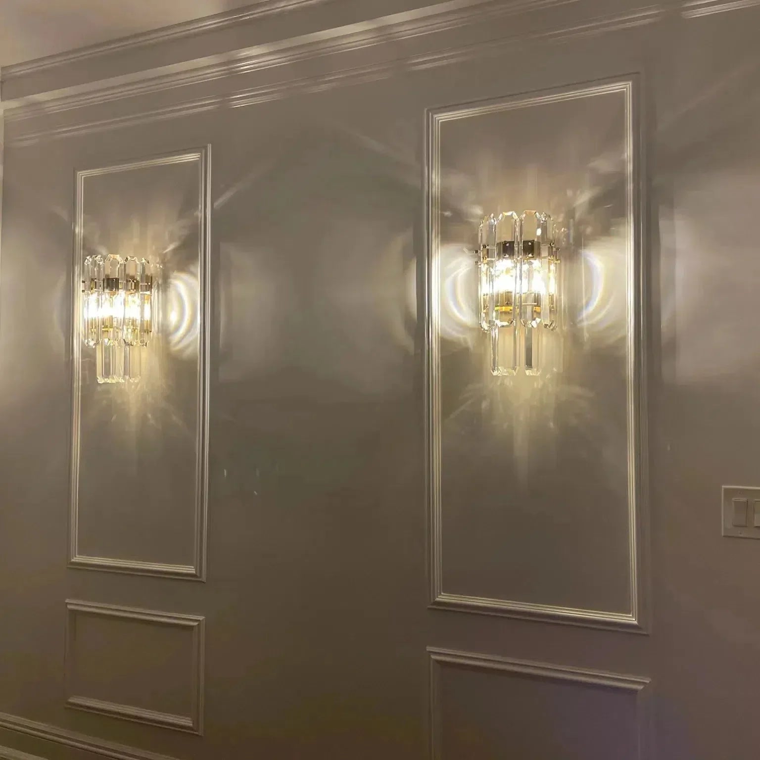 Boniton Crystal Wall Sconce