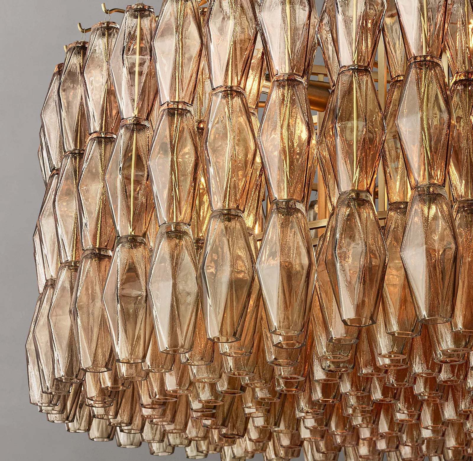 Chiaray Glass Round Chandelier 47"