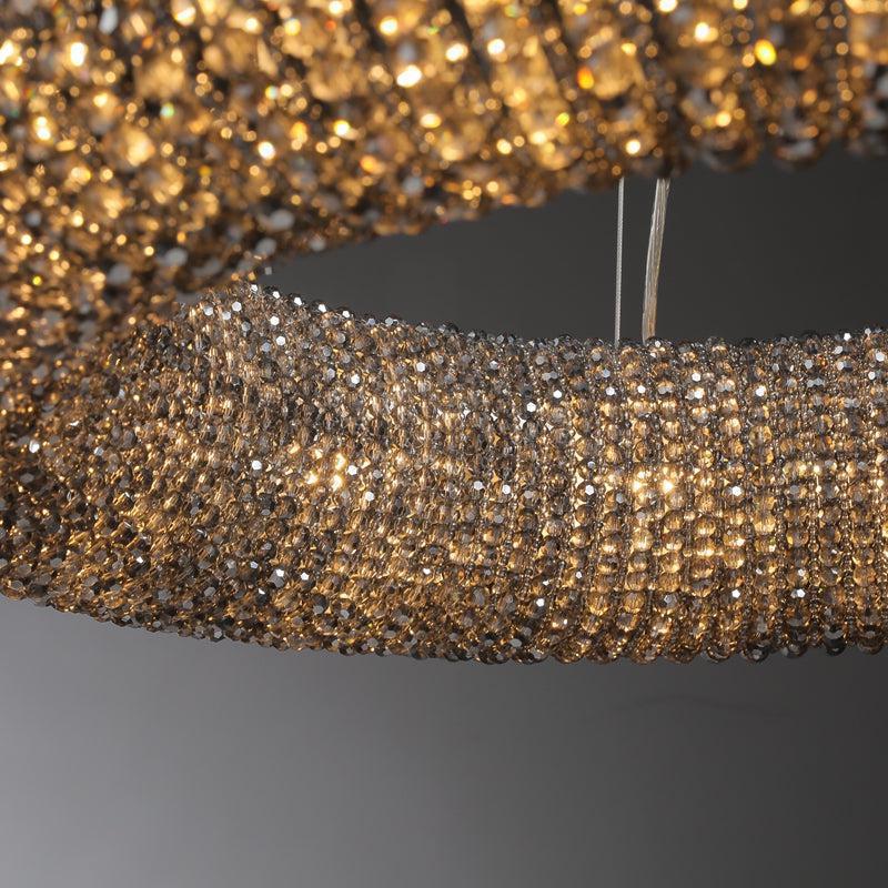 Hale Crystal Round LED Chandelier 32"41''59''72''
