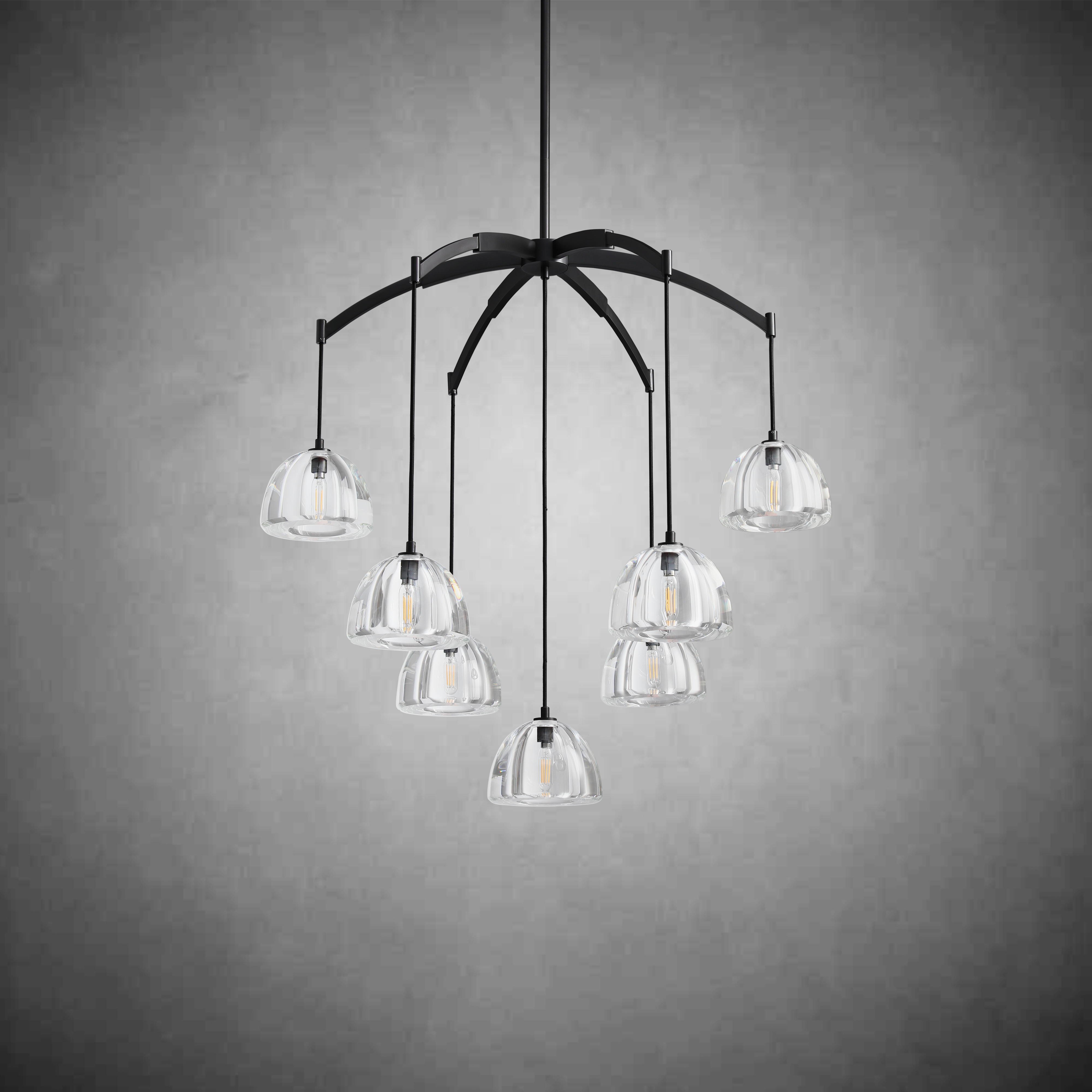 Hemispher Round Chandelier 36″48”60”