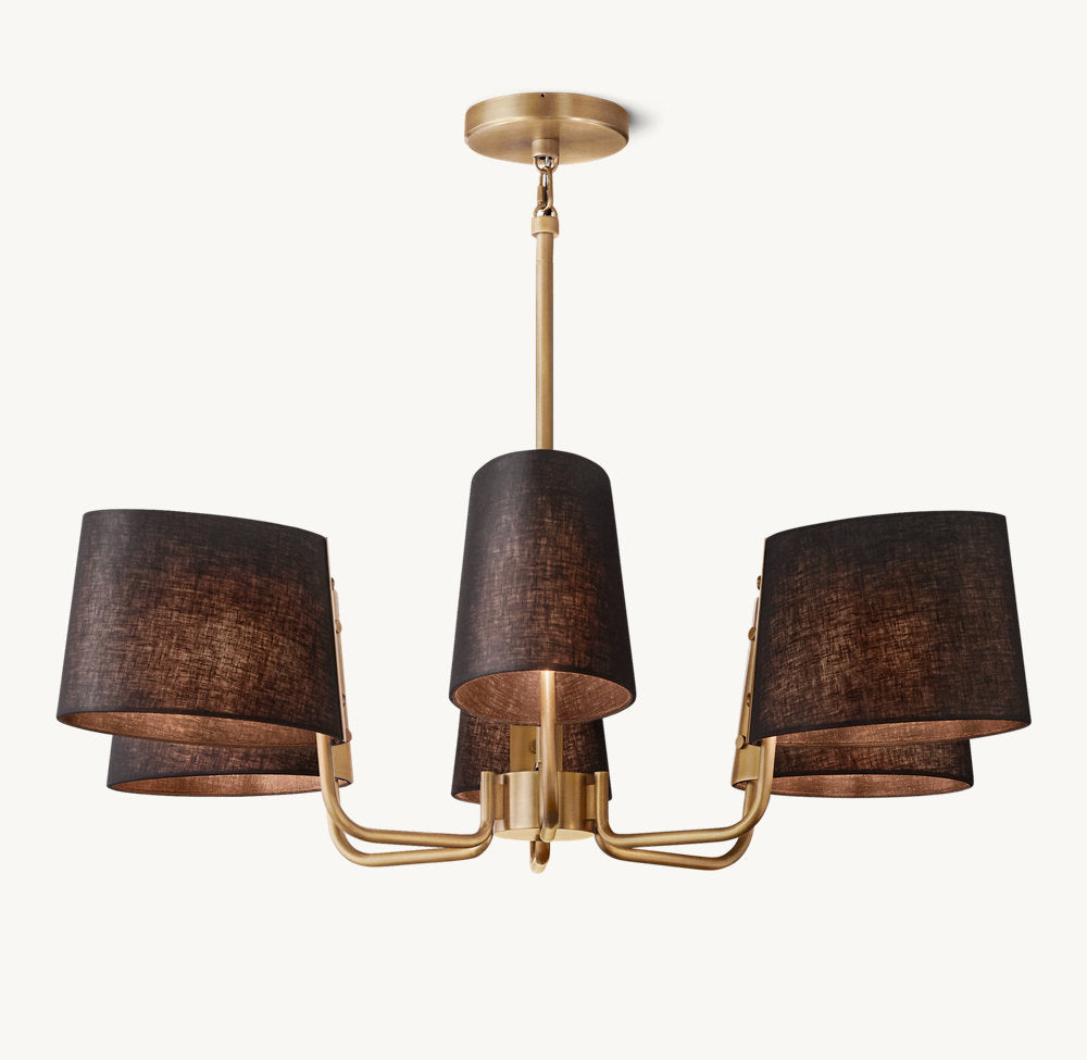 MARTINEAU ROUND CHANDELIER 36"